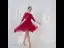 Chic / Beautiful Burgundy Homecoming Graduation Dresses 2018 A-Line / Princess Lace Appliques Sash Scoop Neck Backless 3/4 Sleeve Short Formal Dresses