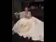 Luxe Champagne Transparentes Robe De Mariée 2019 Princesse Encolure Carrée 1/2 Manches Dos Nu Appliques En Dentelle Paillettes Perlage Glitter Tulle Cathedral Train Volants