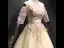 Elegant Champagne Prom Dresses 2019 A-Line / Princess Spaghetti Straps Pearl Lace Flower Appliques 1/2 Sleeves Backless Floor-Length / Long Formal Dresses