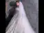 Luxury / Gorgeous Champagne Wedding Dresses 2019 A-Line / Princess Off-The-Shoulder Short Sleeve Backless Appliques Lace Beading Glitter Sequins Chapel Train Ruffle