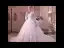 Élégant Ivoire Robe De Mariée 2019 Princesse V-Cou Transparentes 3/4 Manches Appliques En Dentelle Perlage Chapel Train Volants