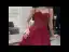 Chic / Beautiful Burgundy Evening Dresses  2019 A-Line / Princess Spaghetti Straps Sleeveless Beading Glitter Sequins Floor-Length / Long Ruffle Backless Formal Dresses