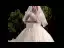 Bling Bling Champagne Robe De Mariée 2019 Robe Boule Unique De l'épaule Manches Courtes Dos Nu Glitter Paillettes Tulle Chapel Train Volants