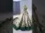 High End Blumenfee Champagner Spitze Blumen Applikationen Ballkleider 2024 Ballkleid Rundhalsausschnitt Ärmellos Rückenfreies Kathedrale Schleppe Ball Festliche Kleider