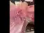 Modest / Simple Blushing Pink Appliques Short Birthday Flower Girl Dresses 2024 A-Line / Princess One-Shoulder Sleeveless Backless Tulle