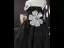 Sparkly Black Beading Sequins Flower Birthday Flower Girl Dresses 2024 A-Line / Princess Scoop Neck Sleeveless Backless Tea-length