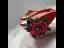Böhmen Rot Sommer Strand Stickerei Blumen Sandalen Damen 2024 9 cm Keilabsatz Peeptoes Sandaletten