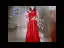 Style Chinois Abordable Rouge Satin Robe De Soirée 2019 Princesse Col Haut Sans Manches Brodé Fleur Perlage Longue Volants Dos Nu Robe De Ceremonie