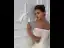Luxus / Herrlich Ivory / Creme Bling Bling Brautkleider / Hochzeitskleider 2019 A Linie Off Shoulder Kurze Ärmel Rückenfreies Glanz Tülle Hof-Schleppe