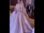 Bling Bling Champagne See-through Wedding Dresses 2019 Ball Gown Scoop Neck Long Sleeve Backless Beading Glitter Tulle Royal Train Ruffle
