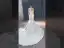 High-end Elegant White Pearl Sequins Satin Wedding Dresses 2024 Trumpet / Mermaid Scoop Neck Long Sleeve Floor-Length / Long Wedding