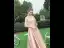 Modest / Simple Champagne Satin Embroidered Bridesmaid Dresses 2021 A-Line / Princess Scoop Neck 1/2 Sleeves Backless Floor-Length / Long Wedding Party Dresses