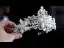 Barock Silver Legering Pärla Rhinestone Brud Huvudbonad 2023 Bröllop