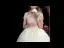 Vintage / Retro Champagne Wedding Dresses 2019 Ball Gown High Neck Short Sleeve Beading Pearl Chapel Train Ruffle
