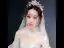 Fine Gull Tiara Øredobber Blomst Halskjede Brudesmykker 2019 Metall Rhinestone Beading Bryllup Tilbehør
