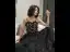 Modern / Fashion Black Gold Evening Dresses  2019 A-Line / Princess Spaghetti Straps Sequins Sleeveless Backless Floor-Length / Long Formal Dresses