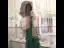 Chic / Belle Vert Foncé Robe De Soirée 2020 Trompette / Sirène épaules Sans Manches Glitter Paillettes Longue Volants Dos Nu Robe De Ceremonie