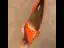 Fine Orange Kontor Pumps 2019 12 cm Stiletthæler Spisse Pumps