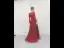 High-end Red Evening Dresses  2020 A-Line / Princess Scoop Neck Beading Crystal Sequins Sash Long Sleeve Floor-Length / Long Formal Dresses