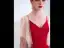 Elegant Burgundy Evening Dresses  2020 A-Line / Princess Satin V-Neck Short Sleeve Backless Floor-Length / Long Formal Dresses