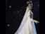 Charming Champagne Wedding Dresses 2020 A-Line / Princess Scoop Neck Beading Sequins Lace Flower 3/4 Sleeve Backless Court Train