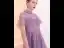 Élégant Grape Transparentes Robe De Soirée 2020 Princesse Col Haut Manches Courtes Perlage Train De Balayage Volants Dos Nu Robe De Ceremonie