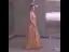 Sexy Gold Evening Dresses  2020 A-Line / Princess See-through Deep V-Neck Sleeveless Appliques Lace Beading Sweep Train Ruffle Backless Formal Dresses