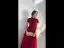 Vintage / Retro Burgundy Evening Dresses  2020 A-Line / Princess High Neck Short Sleeve Appliques Lace Beading Floor-Length / Long Ruffle Backless Formal Dresses