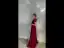 Chic / Belle Bordeaux Daim Robe De Soirée 2020 Princesse Transparentes Col Haut Gonflée Manches Courtes Perlage Longue Volants Dos Nu Robe De Ceremonie