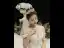 Luxury / Gorgeous Champagne Glitter Wedding Dresses 2020 Ball Gown Off-The-Shoulder Beading Rhinestone Lace Flower Sleeveless Backless Cathedral Train