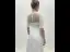 Style Chinois Ivoire Robe De Soirée 2020 Princesse Col Haut Brodé 1/2 Manches Longue Robe De Ceremonie