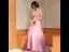 Fashion Candy Pink Evening Dresses  2020 A-Line / Princess Star Sequins V-Neck Sleeveless Backless Floor-Length / Long Formal Dresses