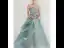 High-end Jade Green Prom Dresses 2020 A-Line / Princess Sweetheart Sleeveless Appliques Lace Beading Floor-Length / Long Ruffle Backless Formal Dresses
