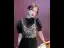 Fashion Black Party Dresses 2020 A-Line / Princess High Neck Sequins Short Sleeve Tea-length Formal Dresses