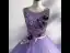 Flower Fairy Fairytale Lavender Quinceañera Prom Dresses 2020 Ball Gown Scoop Neck Appliques Pearl Rhinestone Bow Lace Flower Sleeveless Backless Floor-Length / Long Formal Dresses