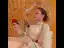 Vintage / Originale Champagne Transparentes Robe De Mariée 2020 Princesse Col Haut 3/4 Manches Dos Nu Appliques En Dentelle Perlage Royal Train Volants