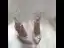 Edles Ivory / Creme Handgefertigt Durchsichtige Brautschuhe 2020 Leder Perle Strass Spitze 6 cm Stilettos Spitzschuh Hochzeit Hochhackige