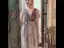 Chic / Beautiful Purple Gradient-Color White Evening Dresses  2020 A-Line / Princess See-through Deep V-Neck Short Sleeve Glitter Tulle Appliques Flower Beading Floor-Length / Long Ruffle Backless Formal Dresses