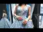 Haut de Gamme Gris Bleu Ciel Robe De Soirée 2023 Princesse Transparentes Col v profond Sans Manches Appliques En Dentelle Perlage Tribunal Train Volants Dos Nu