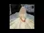 Modest / Simple Ivory Satin Bridal Wedding Dresses 2020 Ball Gown Off-The-Shoulder Short Sleeve Backless Chapel Train Ruffle
