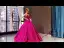 Luksus Fuchsia Dancing Ballkjoler 2023 Ballkjole Kjæreste Uten Ermer Appliques Blonder Beading Lange Buste Ryggløse Formelle Kjoler