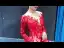 Luxury / Gorgeous Red Red Carpet Evening Dresses  2023 A-Line / Princess See-through Scoop Neck Long Sleeve Appliques Lace Beading Pearl Chapel Train Formal Dresses