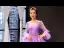 Luxe Lilas Transparentes Robe De Soirée 2023 Princesse Encolure Dégagée Manches Longues Manches de cloche Perlage Plumes Chapel Train Volants Dos Nu Robe De Ceremonie