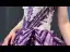 Luxury / Gorgeous Grape Dancing Prom Dresses 2023 Ball Gown See-through V-Neck Sleeveless Appliques Lace Beading Sequins Floor-Length / Long Ruffle Backless