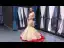 Deux tons Champagne Rouge Satin Tapis rouge Robe De Soirée 2023 Trompette / Sirène V-Cou Sans Manches Train De Balayage Volants Dos Nu Robe De Ceremonie