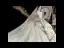 Vintage Champagne Genomskinliga Bröllopsklänningar 2020 Balklänning Hög Hals 3/4 ärm Appliqués Blomma Beading Glittriga / Glitter Tyll Cathedral Train Ruffle
