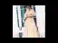 Chic / Beautiful Champagne Gold Evening Dresses  2020 A-Line / Princess See-through Scoop Neck Short Sleeve Bell sleeves Star Appliques Lace Sequins Glitter Tulle