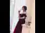 Affordable Burgundy Velour Winter Evening Dresses  2020 A-Line / Princess Off-The-Shoulder Bow Short Sleeve Sash Floor-Length / Long Backless Formal Dresses