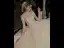Luxury / Gorgeous Champagne See-through Bridal Wedding Dresses 2020 Ball Gown High Neck Short Sleeve Backless Appliques Lace Handmade  Beading Glitter Tulle Cathedral Train