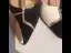 Charmant Blanche Soirée Chaussures Femmes 2020 T-Strap Faux Diamant 11 cm Talons Aiguilles À Bout Pointu Talons Hauts
